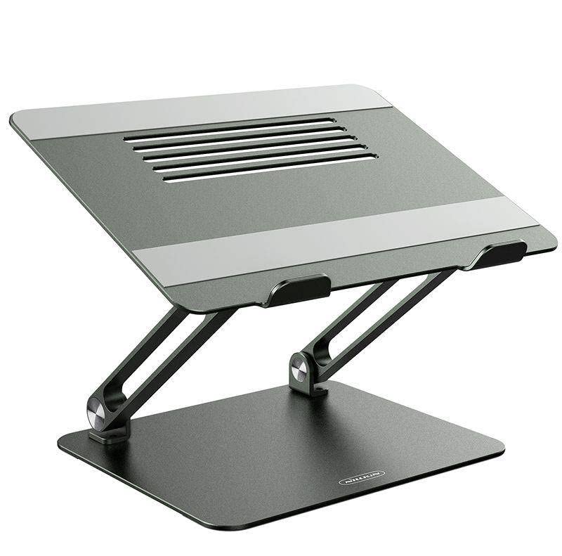 Nillkin - Soporte ergonómico de Mesa de Aluminio ProStand - Aluminio - Grijs