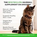 Pet Honesty Cat Hairball Support Crunchy & Creamy Chews, Hairball Remedy Treats, Cat Furball Treatment, Supports Skin & Coat, Vitamins for Digestion, Chicken (30-Day Supply) - Image 2