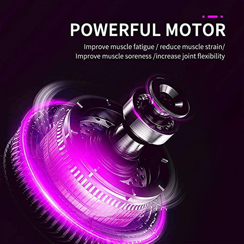 Maxgia 3" Single Massage Ball, 5 Speeds Vibrating Massage Ball Roller For Trigger Point Therapy, Deep Tissue Massager For Back, Neck, Foot, Myofascial Release, Pain Relief, Muscle Recovery,Purple #TOP2