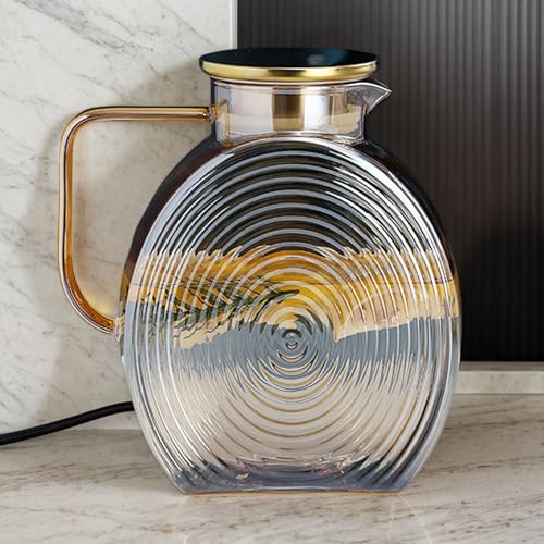 Récipient à eau pour réfrigérateur et pichet en verre à jus - 8