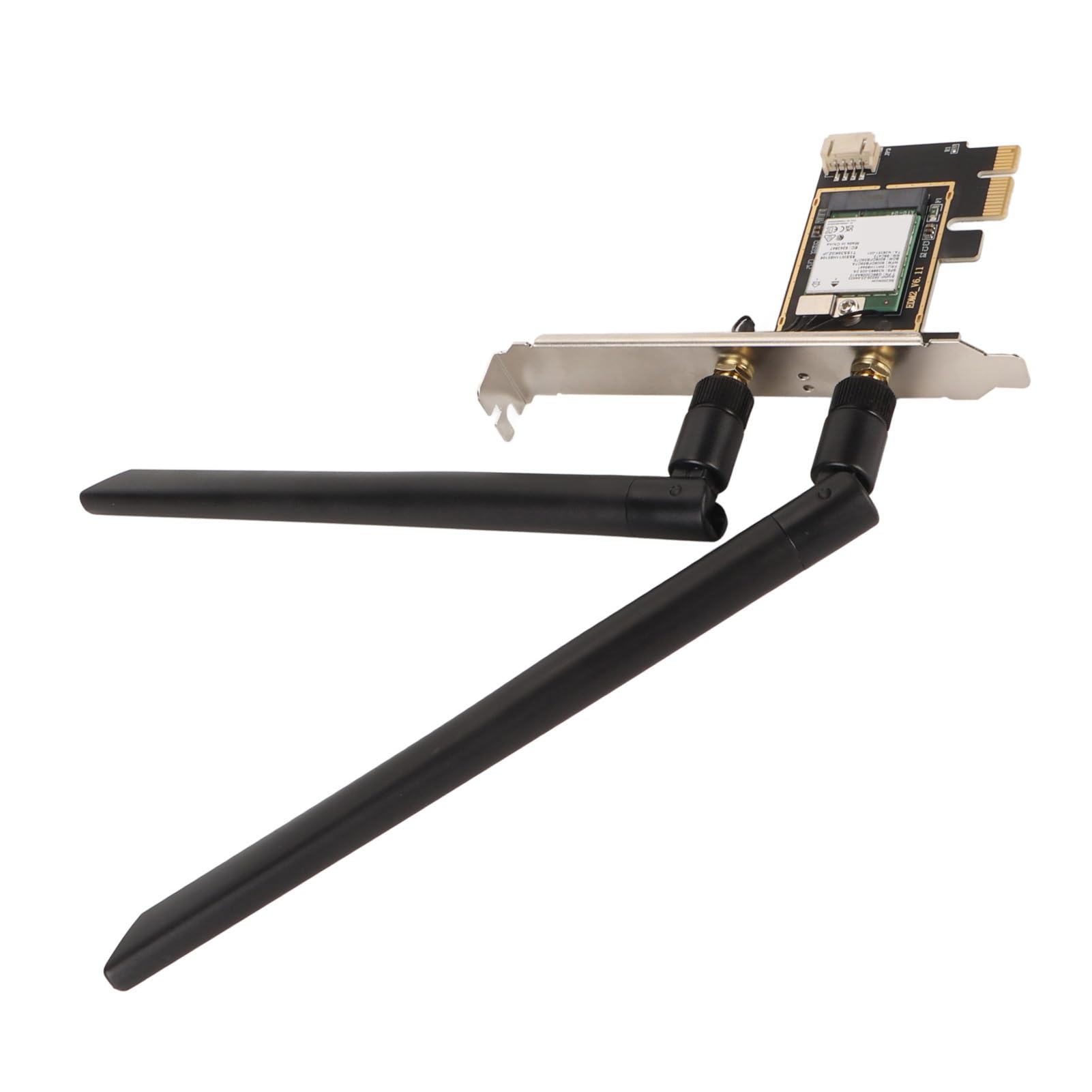 BE200NGW PCIe WiFi Card, Tri-Band PC WiFi 7 Card, Bluetooth 8774Mbp Scheda Adattatore di Rete Wireless per 10 11, per Linux