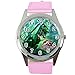 Produktbild Quarzuhr für Jurrasic Park-Fans, Leder, Rosa