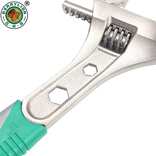 ChaRLes Chiave Universale Regolabile Spanner 6/8/10/12Inch Set Di Chiavi Con Brugola Chiave A Cricchetto Chiavi A Mano Strumenti - 10 Pollici