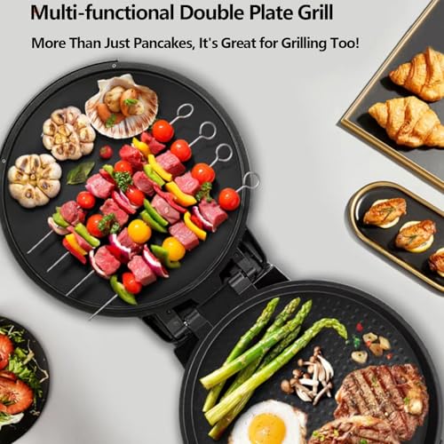 Pizza électrique 40cm et grill double face de grande capacité - 5
