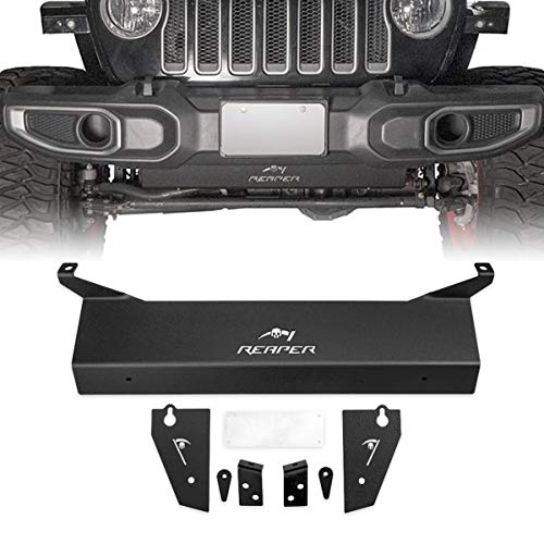 Front Bumper Skid Plate | Reaper Off-Road | Immortal Series S1 | Skid Plate Gladiator | Compatible With 2020 Jeep Gladiator Jt #TOP23