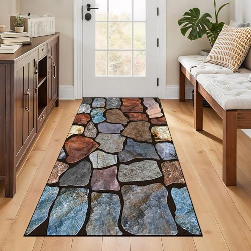 Alfombra cocina impermeable moderna lavable y resistente lavaplatos pasillos aseos 45x100 8