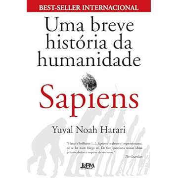 Capa do livro Sapiens - Uma Breve História da Humanidade