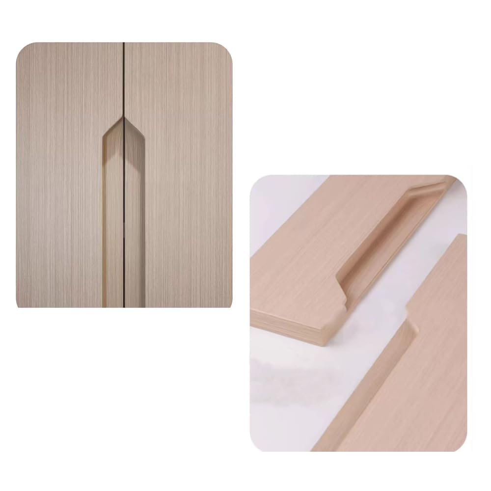 Punta per Maniglia a Dito con Gambo da 1/4" smussata e arcuata per cassetti, armadi e Ante di mobili. (1/4in)
