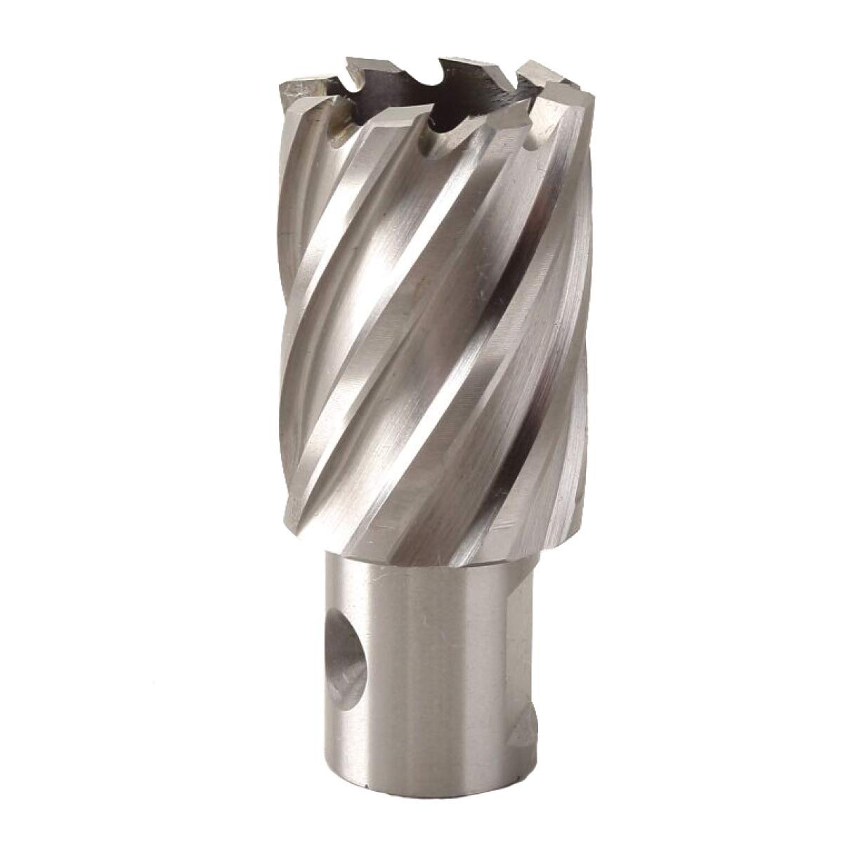 Optimum Kernbohrerset HSS-TiAlN 30 (6-teilig, ø 12/14/16/20/22/25 mm, Weldon, mit Auswerfstift), 3072010
