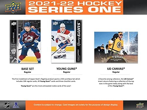 2021/22 Upper Deck Series 1 NHL Hockey Blaster Box (6 pks/bx) - 3