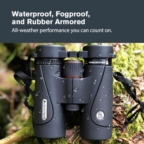 Celestron TrailSeeker ED 8x42 Binoculars for Birding & Nature – ED Glass - image 9