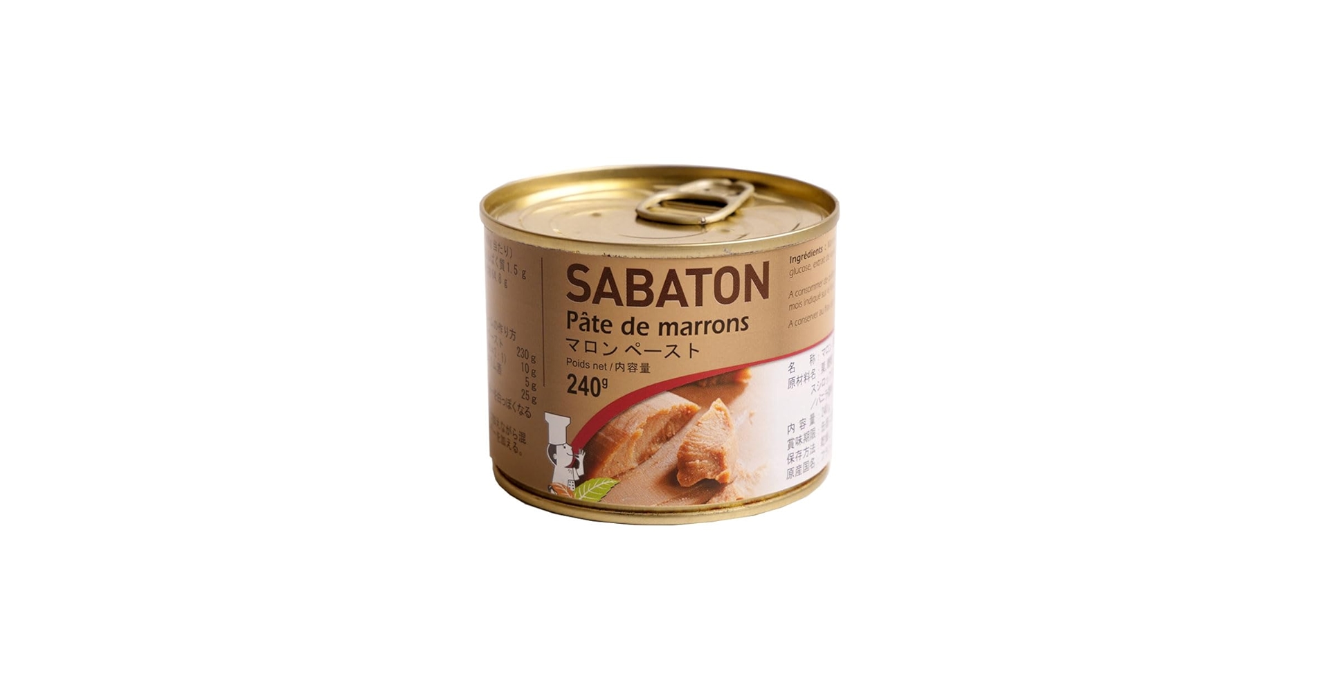 Amazon | 【ママパン】サバトン（SABATON） マロンペースト 240g