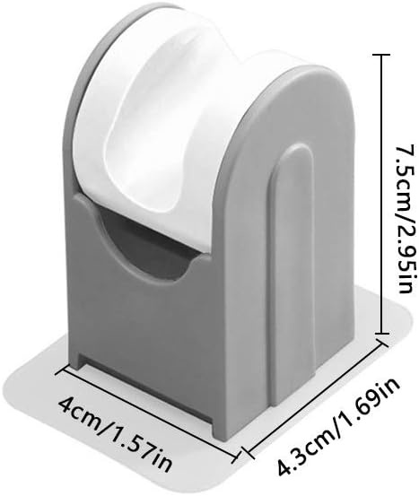 Adjustable Self Adhesive Showers Holder Bracket Support Douche Shower Holder Wall Mount Fixing Stand Bathroom Accessories(E) (E )
