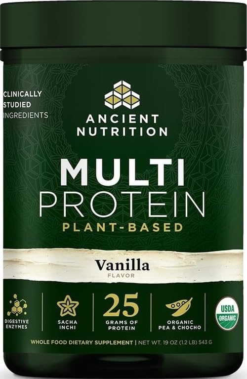 Ancient Nutrition Organic Multi Protein Plant