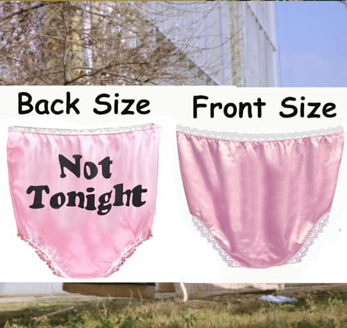 Pink Funny Underwear for Women Big Granny Panties Gag Gifts for Adults Men Halloween Christmas Bride3