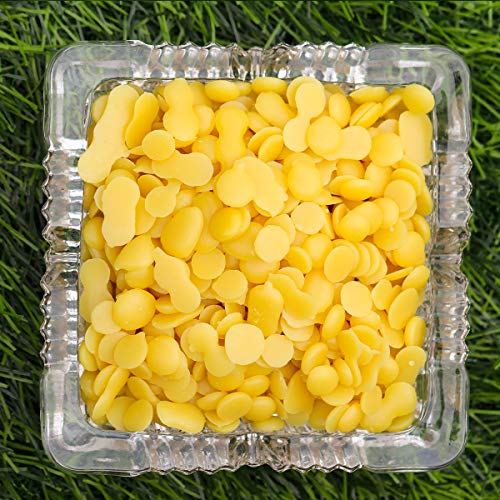 Image of Beeswax Pellets Food Grade Pure Natural Cosmetics Materials for DIY Candles Lipbalm Soaps (100g)