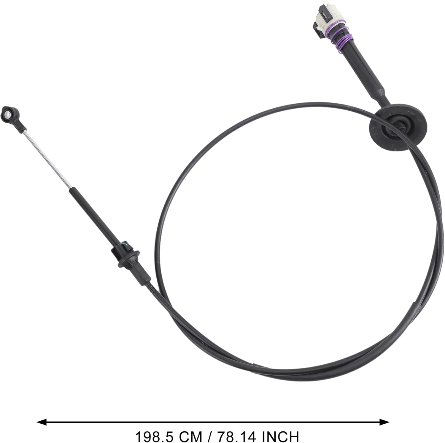 YYCKE 12477640 Transmission Shift Cable Replacement for Silverado GMC Sierra 1500 2500 3500 Classic 1999-2007 Gearshift Control Cable for 905-144 Range Select Lever Shifter 2Pc