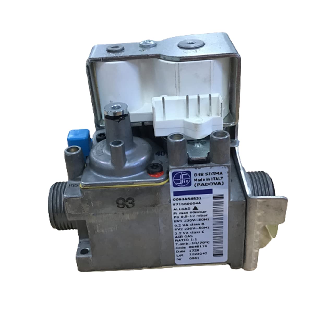 Hanicks Grey Worcester Greenstar 27I/30I Erp Compact Sit 848 (0848118) Gas Valve 8716117868