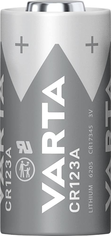 Varta 400 pilas de litio CR123A de 3 V