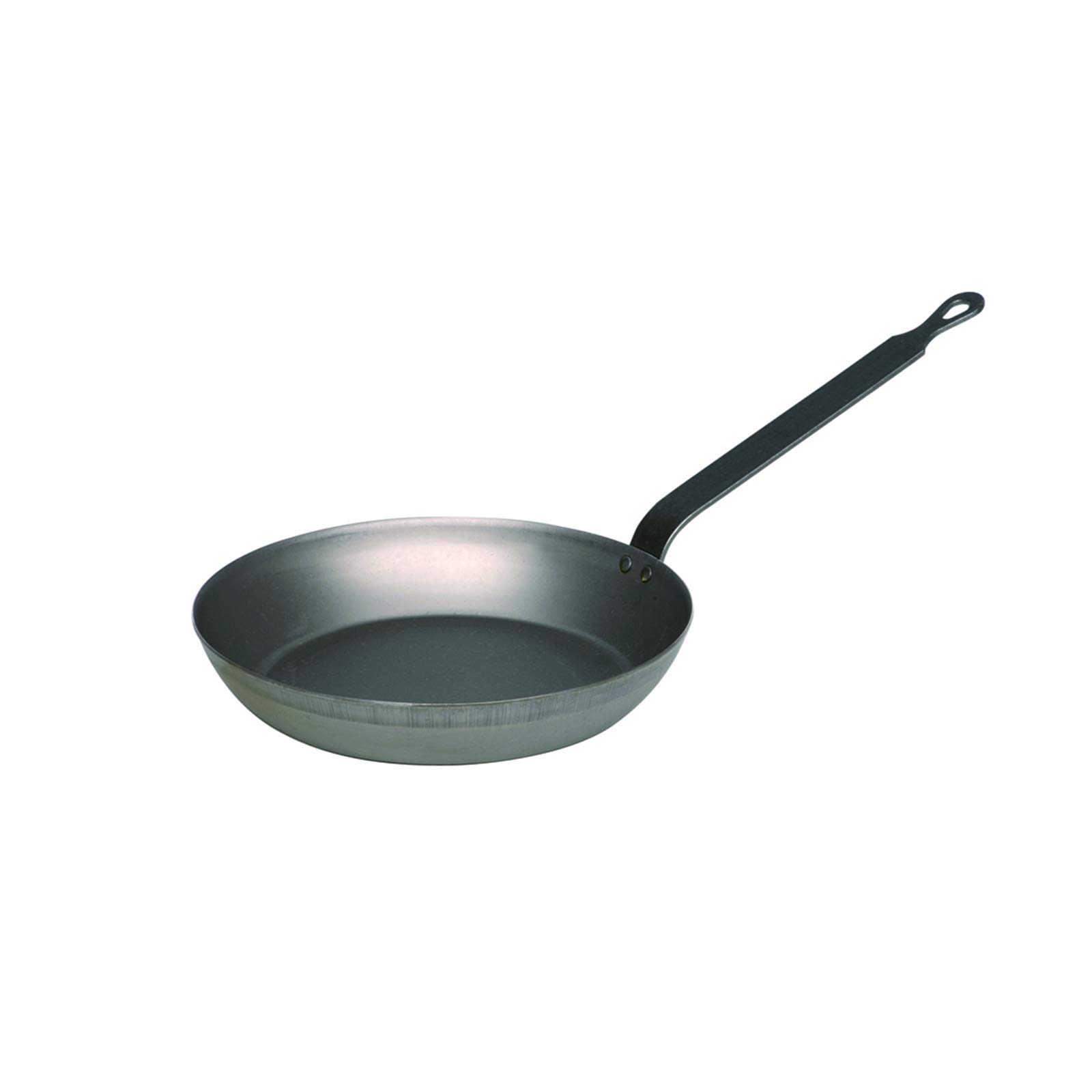 Riess0564-023 Round Iron Pan, Diameter-24Cm Black