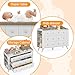 Vabches Kids Dresser Cabinet with 8 Drawers, Changing Table for Nursery, White Chest of Drawers with Open Shelving, Baby Dresser, Kids Bedroom Furniture, Nightstand for Child' s Room, White