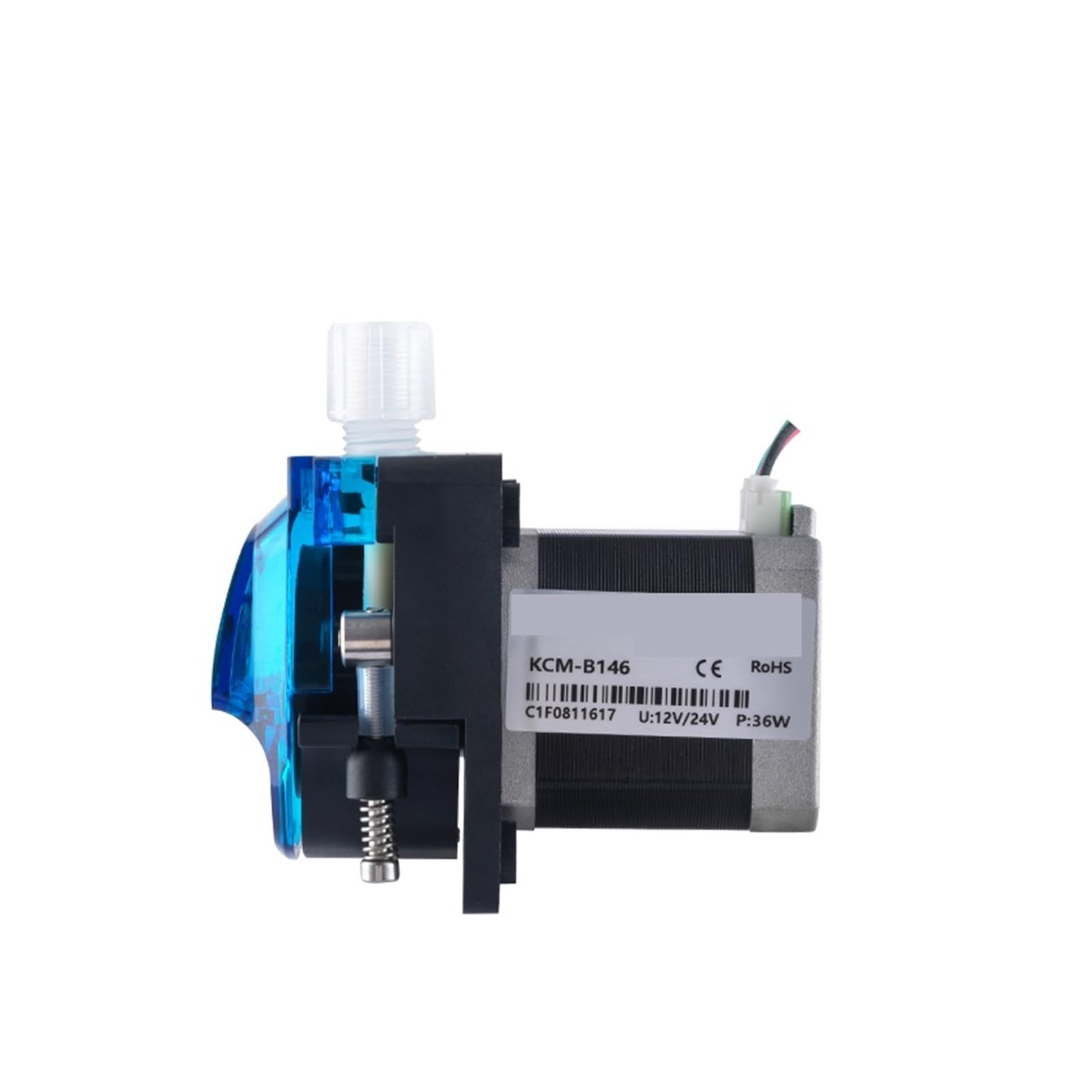 Maszyna do napełniania płynami, 420 ml/min KCM 350 obr./min pompa perystaltyczna 12 V 24 V silnik krokowy pompa dozująca pompa do przenoszenia cieczy do laboratorium(B14,24V-3 Rollers)