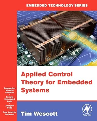 Applied Control Theory for Embedded Systems book cover