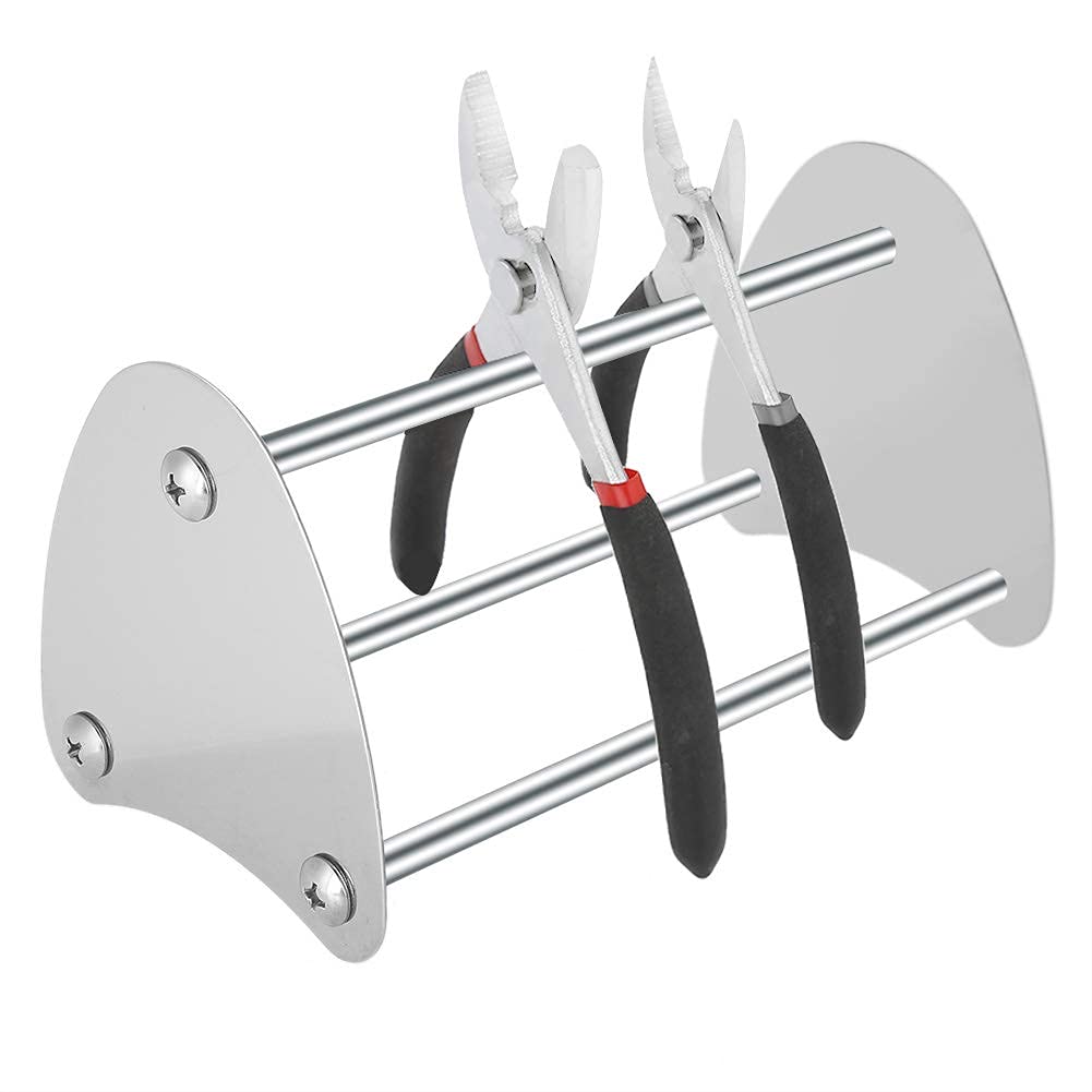 Soporte de Acero Inoxidable para Alicates Dentales, Estante para Fórceps y Tijeras de Ortodoncia