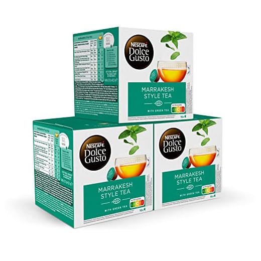 Dolce Gusto NESCAFÉ Grande Té Marrakesh - x3 pack de 16 cápsulas - Total: 48 cápsulas