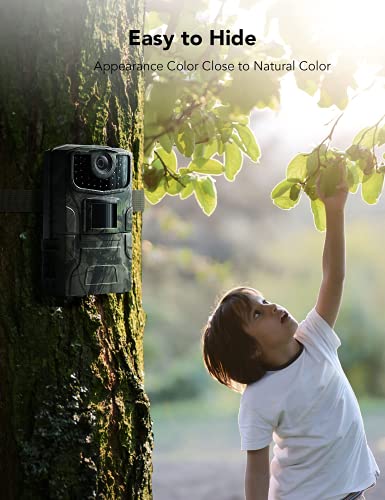 Wildkamera 20MP 1080P FHD 0,4s Auslösegeschwindigkeit mit Nachtsicht-Bewegungsaktivierter wasserdichter Outdoor… – Bild 7
