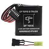 HOSIM RC Cars 800mAh Li-ion Rechargeable Battery for GPTOYS S911 S912 RC Cars High Speed Truck Accessory Supplies