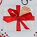 Natural Kraft from Santa Claus Gift Tag Stickers – 2 x 3 Inch Holiday Labels, Roll of 100 – Rustic Christmas Tags for Wrapping Presents, Made in The USA