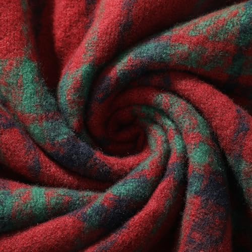 Scarf for Women - Winter Scarf for Women Plaid Shawls Wraps Womens Scarves Winter Fall Tassel Large Scarves for Womens4