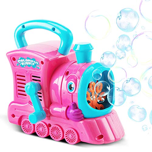 CONDFUL Train Shape Bubble Machine for Kids | Hand Controlled| Bubble Maker