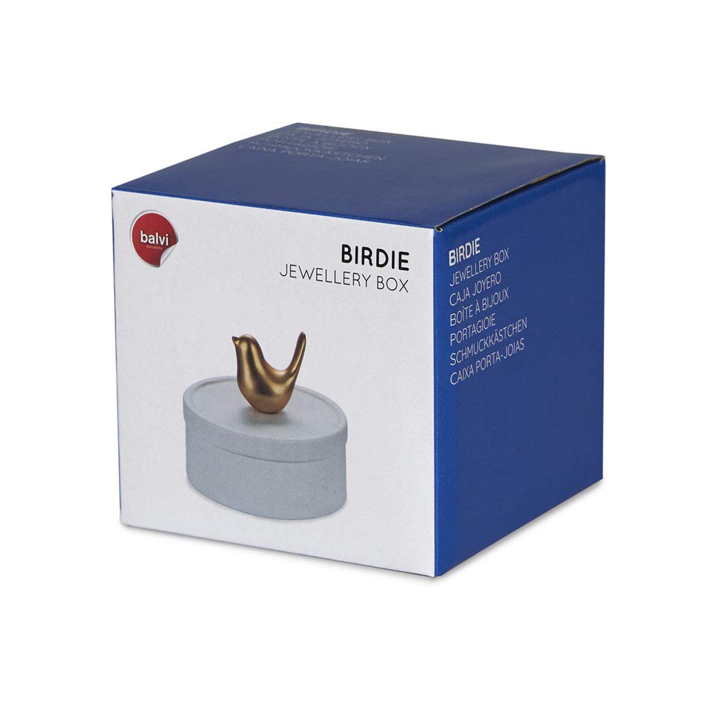 Porta Stuzzicadenti Birdie Di Balvi - Dispenser Per Cotton Fioc Con Design Uccellino - Foto 3