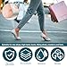 Blister Bandages, Blister Pads Gel Blister Cushions, Waterproof Hydrocolloid Seal, Heel Protectors for Blisters Seal Adhesive Blister Pads Blister Gel Guard for Foot, Toe, Heel (40pcs)