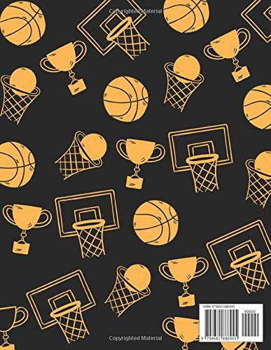 Miniatura 2 de Composition Notebook Basketball Pattern College Wide Ruled Composition Journal - Great Gift Idea for Teachers, Students, and Basketball Lovers