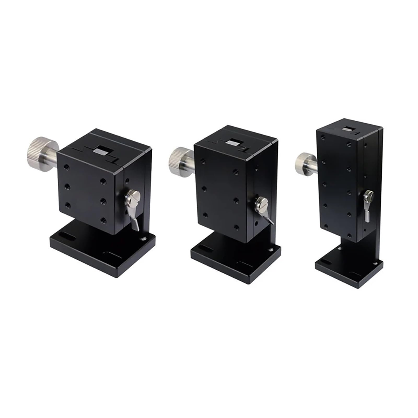 Spostamento Z LWZ4060 40 * 60MM Tavola Scorrevole con scanalatura a Coda di Rondine Azionamento a cremagliera e pignone Manopola di Regolazione fine