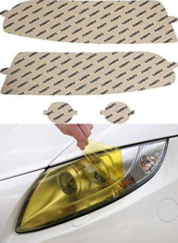 Lamin-x Custom Fit Yellow Headlight Covers for Audi A4 B5 (95-01)