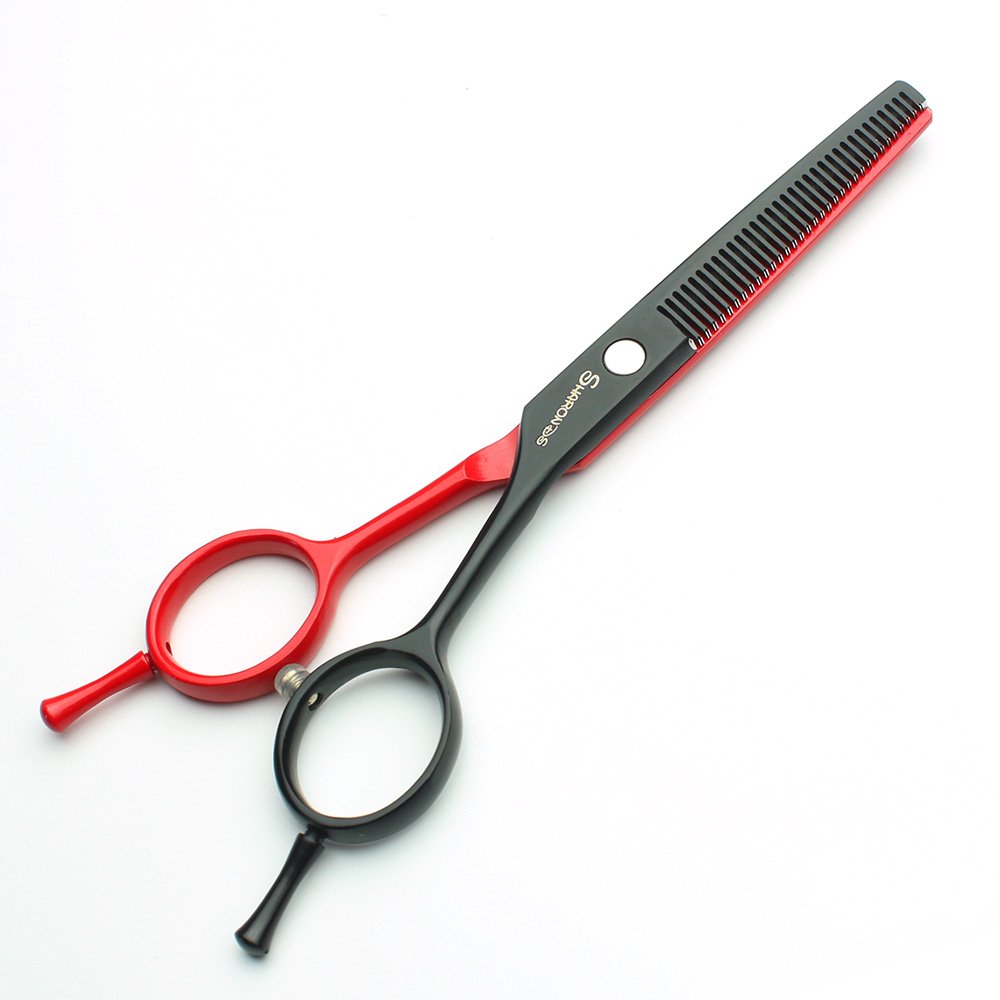 Ciseaux de coiffure 5.5 pouces en acier JP440c pour éliminer les fourches et couper net