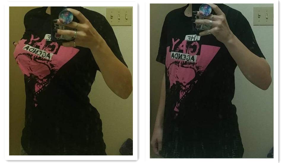 BaronHong Bawełna 3 rzędy haczyków segregator piersiowy tank top bielizna dla Tomboy Trans Lesbian
