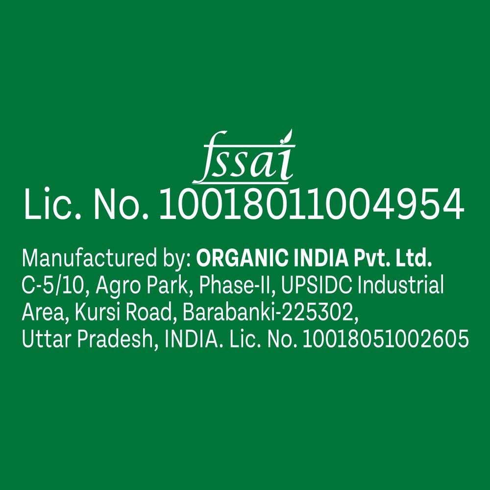 A TATA Product - Organic India Moringa Powder, Dietary Supplement, Superfood, Rich In Vitamins, Minerals & Amino Acids, For Immunity, Digestion & Energy, Gluten Free, Certified Organic, 200g, Pouch product image 6