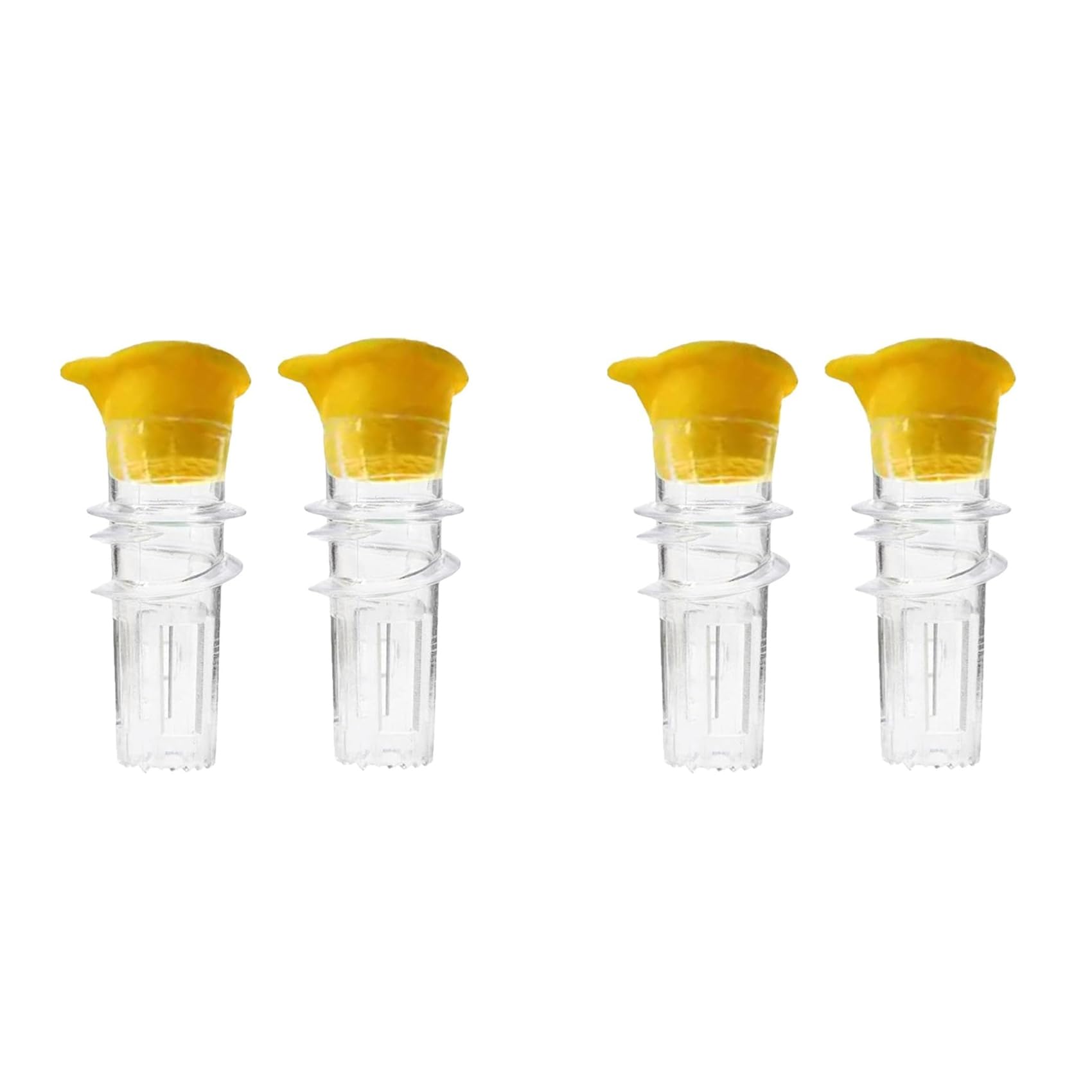 Hndhbfgrt 4X Lemon Mini Squeezer, Top Lemon Juicer, Lemon Squeezer Manual Plastic, Lemon Juicer, Juicer Compact Juice