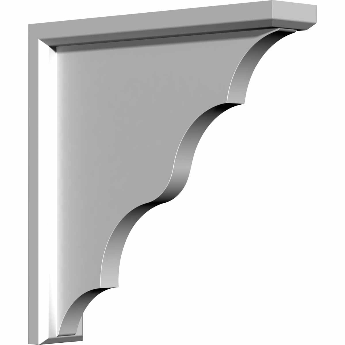 Soporte tradicional ekena bkt03 arquitectónico con acabado premium para pintar