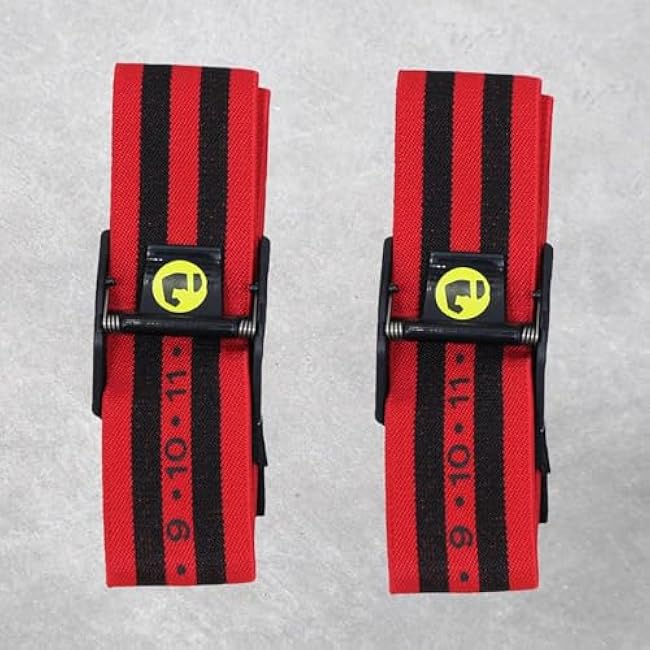 Blood Flow Restriction Bands for Women & Men, Booty Bands for Buttock Building, Occlusion Training Straps for Glutes, HIPS & Legs to Increase Muscle Mass, Fitness Resistance Bands for Home Workouts