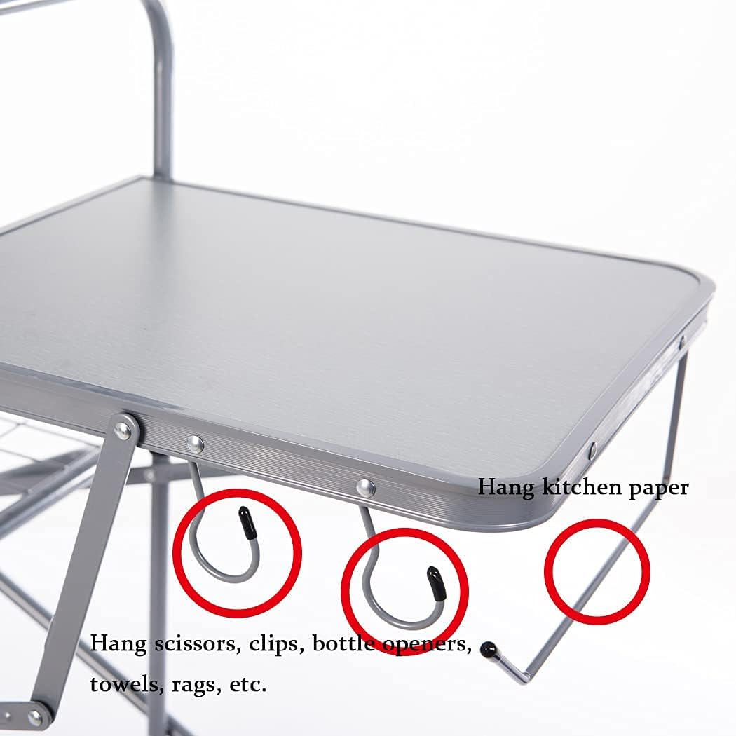 ASMOKE Stainless Steel Table