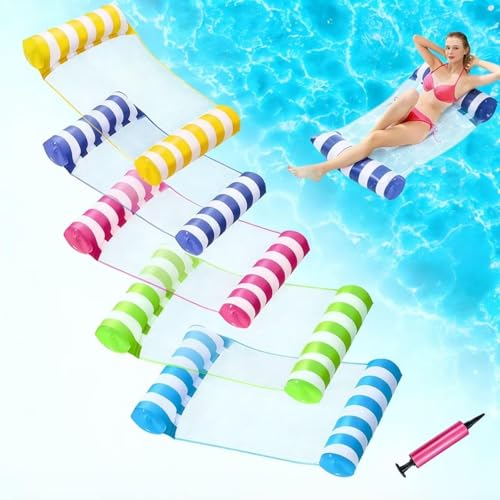 Radeau de piscine gonflable 4 en 1 et jeux de plage entre amis