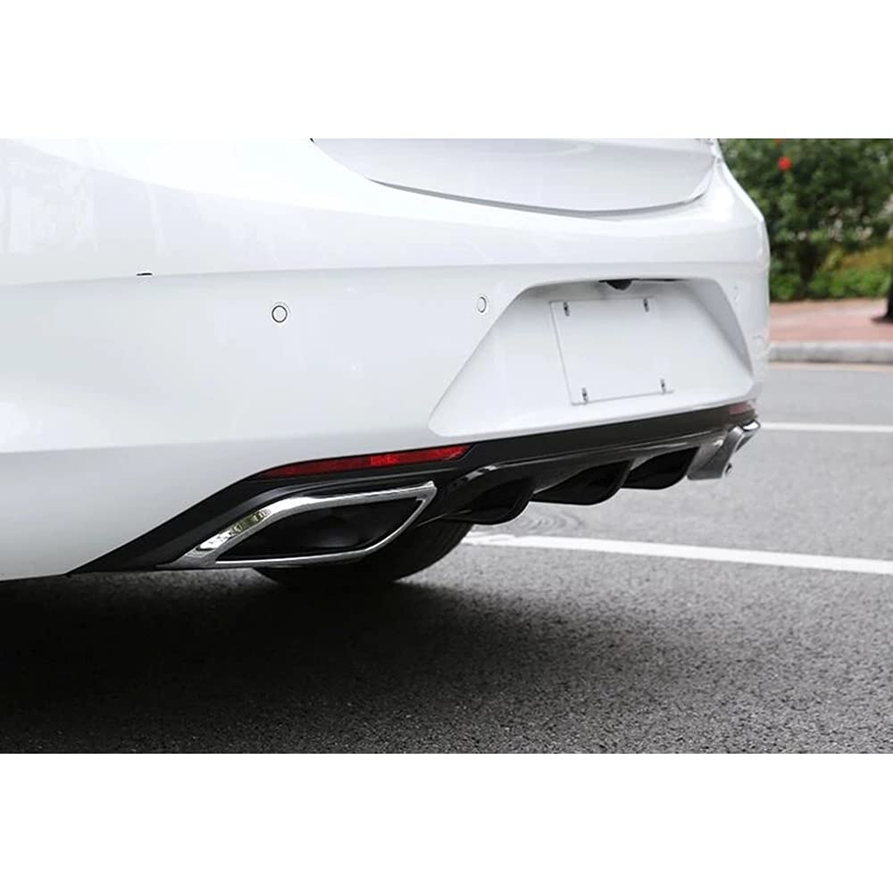 ABS tylny zderzak samochodowy dyfuzor tylny spojler, do Opel Insignia 2017-2019, zmodyfikowane akcesoria do karoserii samochodowej