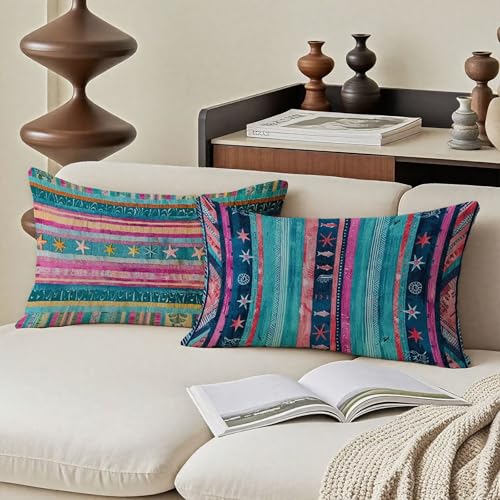 Housse de coussin exterieur impermeable lavable anti tache 40x70