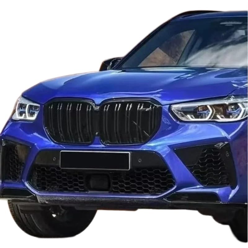 Grille de rein double ligne noir brillant pour calandre avant X3 X4 LCI